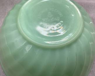 Anchor Hocking Fire-King Jadeite 1950s and 1960s bowls