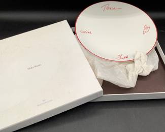 Vera Wang Wedgwood plate