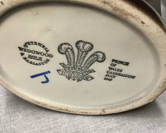 Prince of Wales and Moonstone Wedgwood Sandeman Decanters