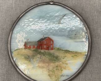 Painted stained glass