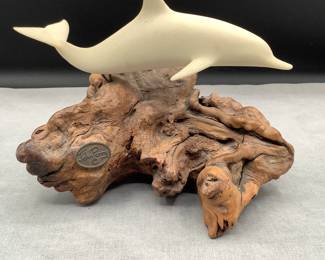 John Perry Studio Sculpture of Dolphin