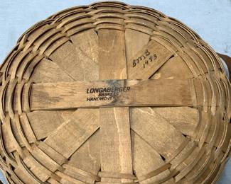 Signed Longaberger basket