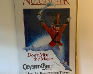 Nutcracker poster, signed by director