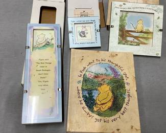 Winnie the Pooh and piglet Hallmark art