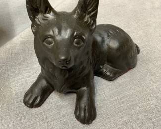 Dog made from Welsh Slate