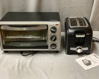 Toaster oven and toaster
