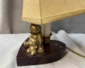 Teddy bear lamp