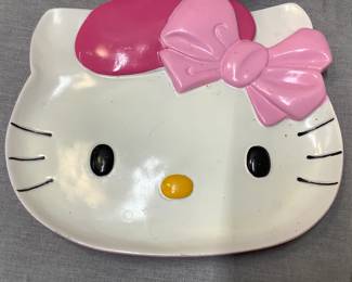 Vtg Hello Kitty plate