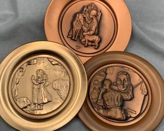 Norman Rockwell copper plates