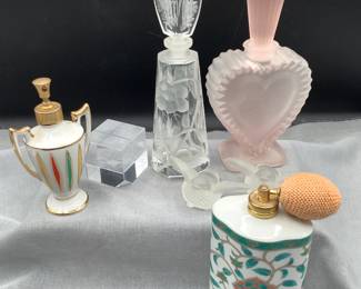 Perfume bottles