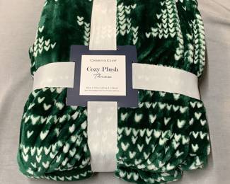 Brand new never opened plush blanket
