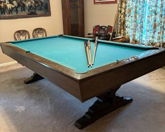 Vintage 1970’s pool table, very sturdy
