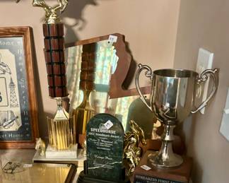 Trophies and plaques