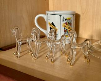 Glass horses
