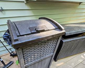 Yard Storage, Waste Can