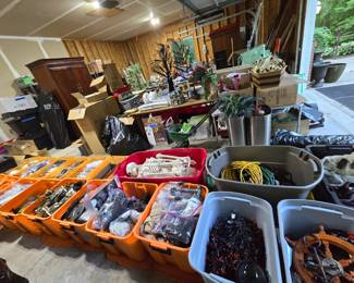 Holiday, Bins & Bins of Christmas and Halloween