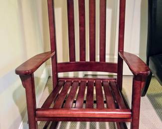Wood Rocker