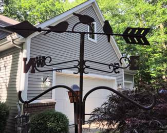 Yard Art, Metal Weather Vane