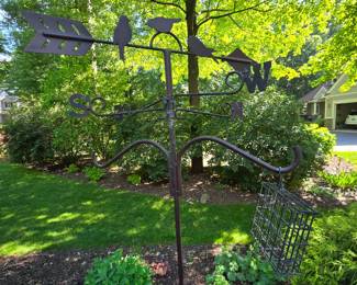 Yard Art, Metal Weather Vane
