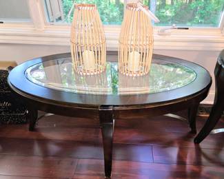 Oval End Table