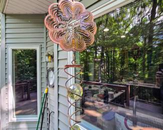 Yard Art, Metal Flower