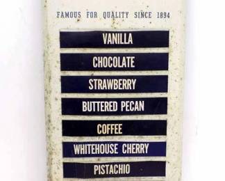 HERSHEYS ICE CREAM ADVERTISING MENU SIGN