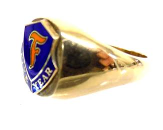 FIRESTONE ADVERTISING SOLID GOLD RING