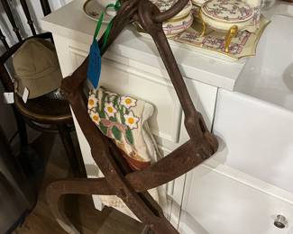 Antique grappler. 4 foot tall