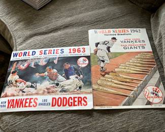 World Series 1963 Programs