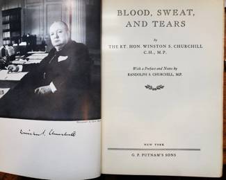 Winston Church Blood Sweat Tears