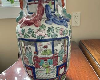 Large Asian Vase