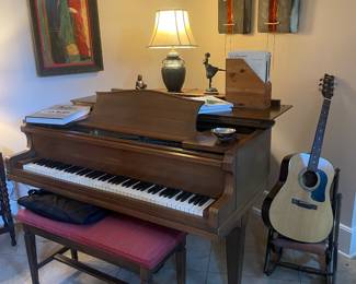 Kirchner, a German piano 
1920
Formerly owned by Memphian Peggy Rolfes.       Very pretty !