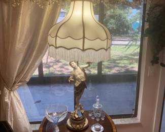 Antique Porcelain Lamp