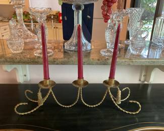 Brass Candle Holder