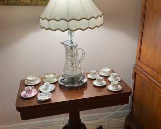 Antique Flip-Top Game Table