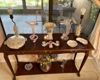 Miscellaneous Home Decor and Console Table
