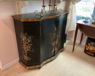 Hand Painted Console Table