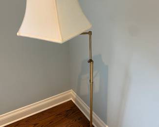 Brass Floor Lamp $175