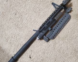 Another angle of M60 Barrel