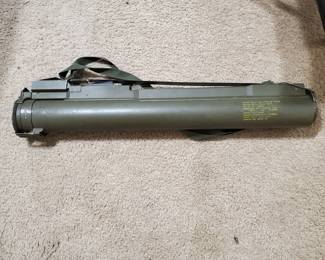 Rocket launcher case - no rockets or firing parts