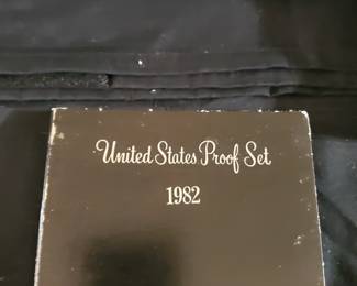 US Proof Set Coins 1982