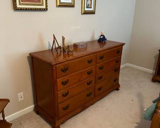 Mid century maple dresser made in California
