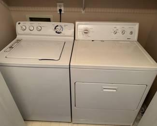 Washer and dryer