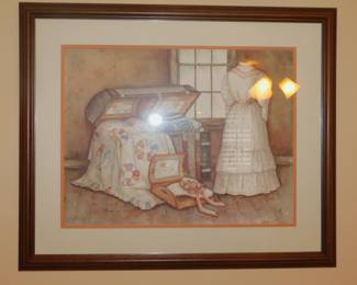 Vintage Paula Vaughn Print 