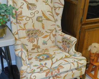 Vintage Wing Back Chair