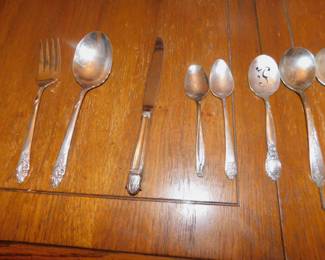 Silver Plate Flatware