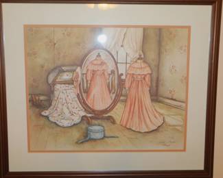 Vintage Paula Vaughn Print 