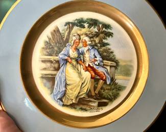 4x Diner Plates- Imperial Royal Crown