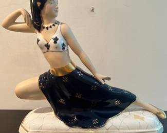Noritake Japan Fine Porcelain Art Deco Dancer Figure