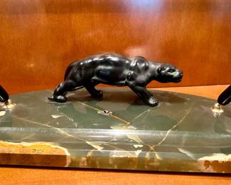 Brazilian Onyx office set- More pics below